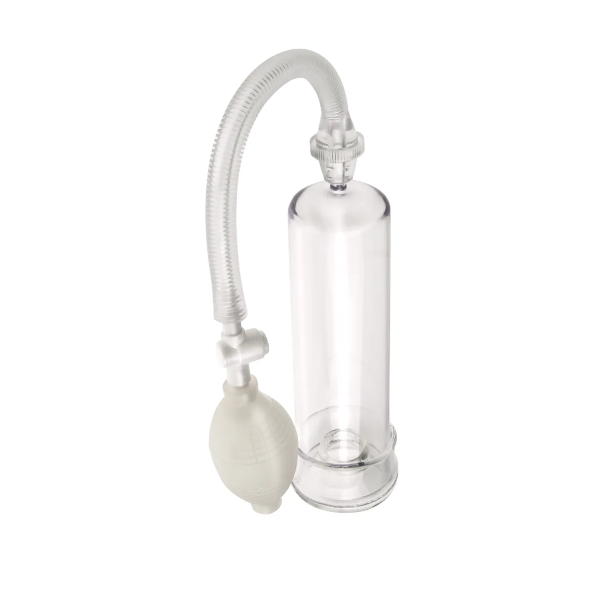 Pump Worx Beginners Power Pump - Clear manual penis pump - main image