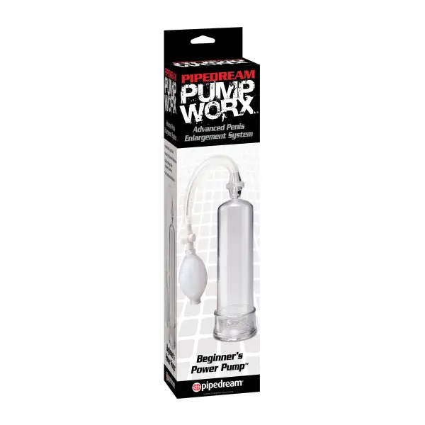 Pump Worx Beginners Power Pump - Clear manual penis pump - additional view