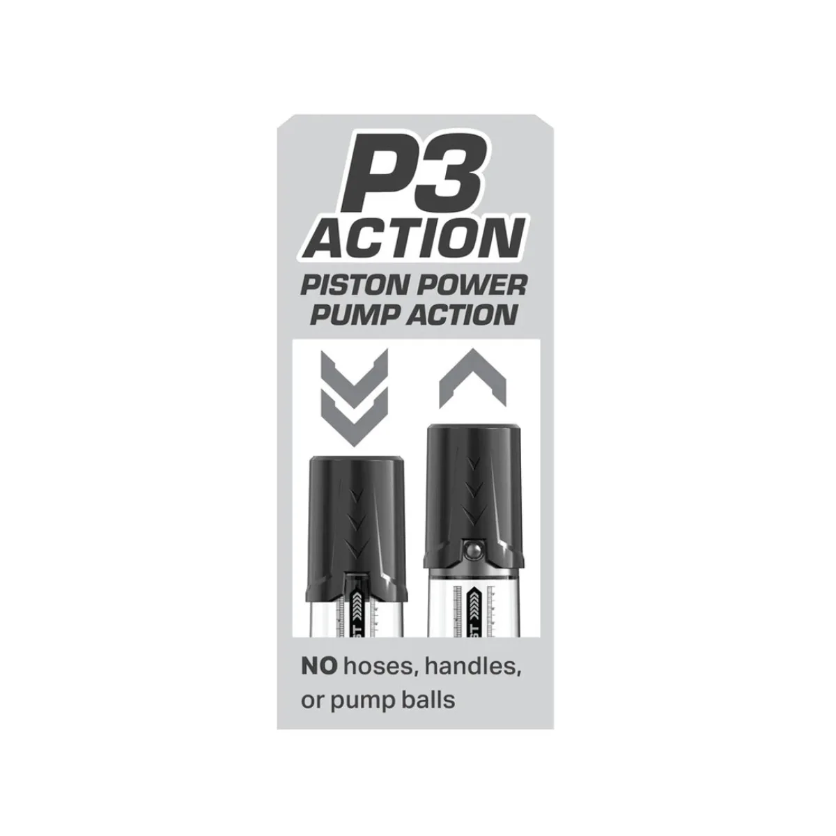 Pump Worx Max Boost - Black/clear electric penis pump - alternate angle