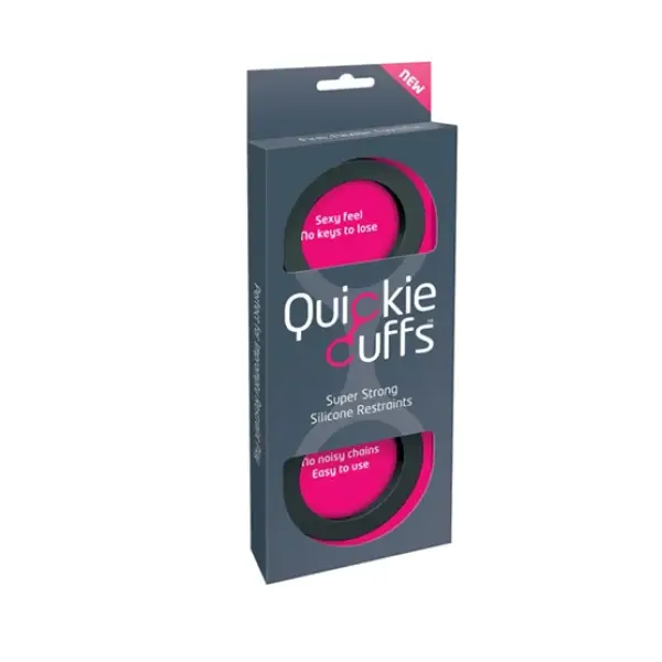Quickie Cuffs - Black - Medium cuffs / restraints - main product image Quickie Cuffs - Black - Medium cuffs / restraints - main product image