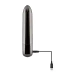 Real Simple - Black Chrome bullet vibrator - main product image