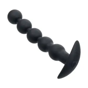 Rechargeable Power Balls - Black anal beads vibrator - packaging view