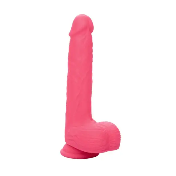 Rechargeable Rumbling and Thrusting Silicone Studs - Pink - dildos - product image 8