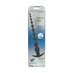 Rechargeable X-10 Power Beads - Black anal bead vibrator - main image