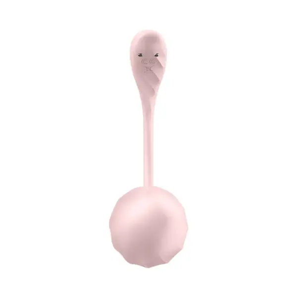 Ribbed Petal Connect App - Rose – remote control vibrator – view 4
