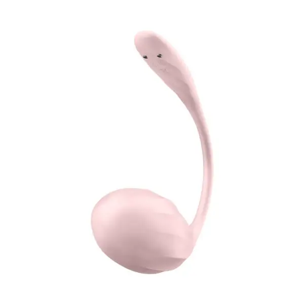 Ribbed Petal Connect App - Rose – remote control vibrator – view 5