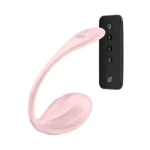 Ribbed Petal Connect App - Rose – remote control vibrator – view 7