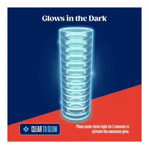 Rize - Ribz - Glow in the Dark Self - Lubricating Stroker - Clear male masturbator toy - product detail