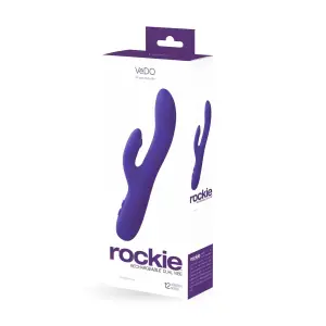 Rockie Dual Rechargeable Vibe - Indigo - view 1