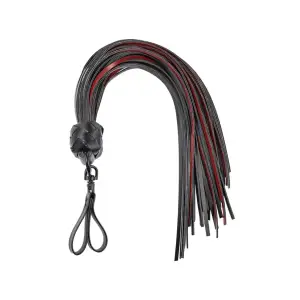 Saffron Finger Flogger - Black/red 1 Saffron Finger Flogger - Black/red flogger - main product image