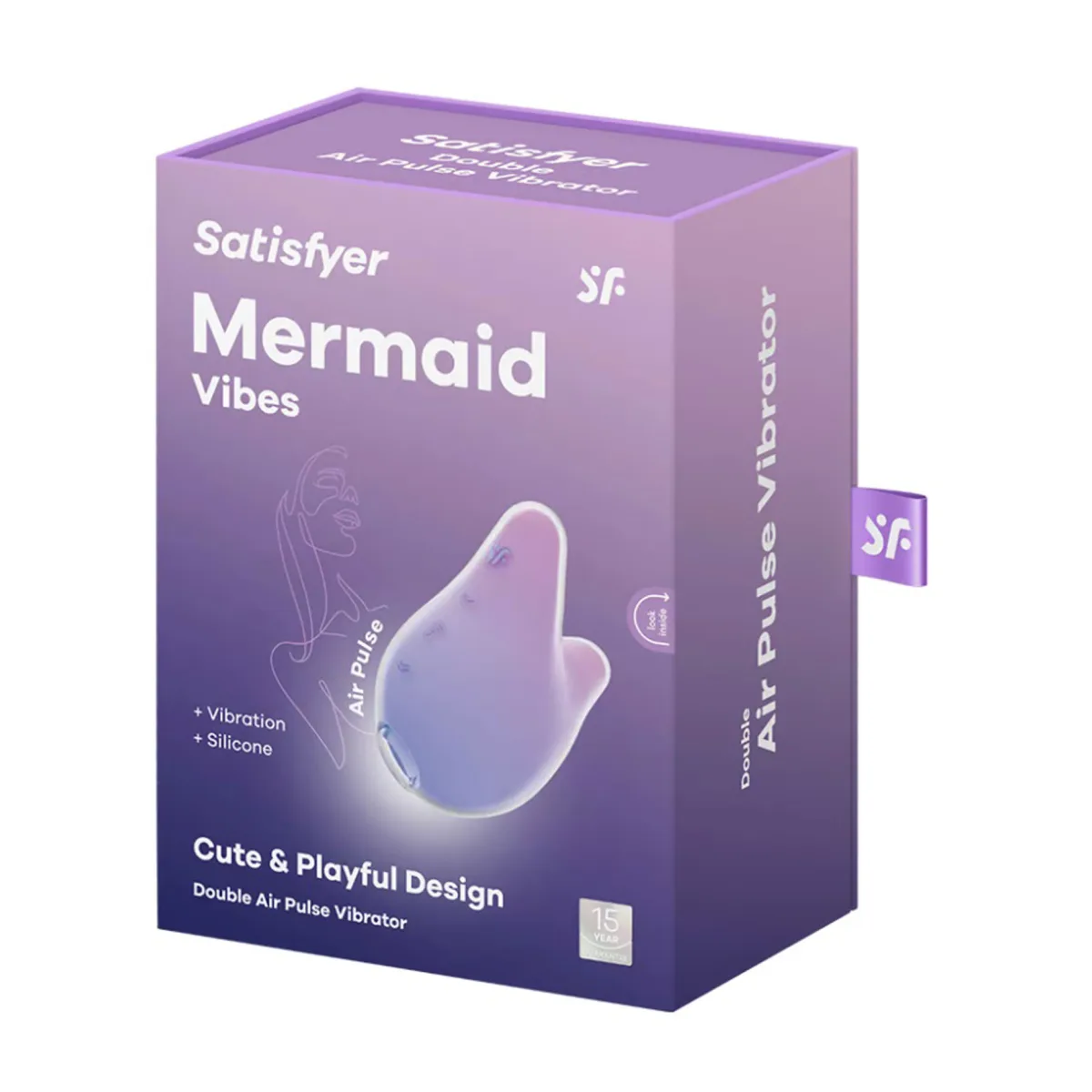 Satisfyer Mermaid Vibes - Violet Pink - view 1
