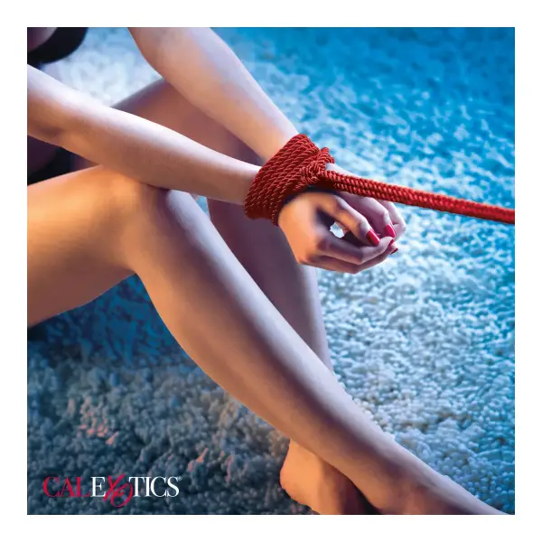 Scandal BDSM Rope 32.75ft/ 10m - Red 6 Scandal BDSM Rope 32.75ft/ 10m - Red bondage rope - product detail