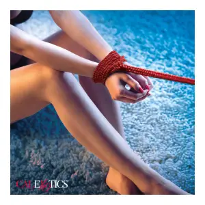 Scandal BDSM Rope 98.5ft/ 30m - Red 14 Scandal BDSM Rope 98.5ft/ 30m - Red bondage rope - product detail