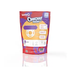 Screaming O 4b - Owow Super Powered Vibrating Ring - Grape - vibrating cock ring - main product image