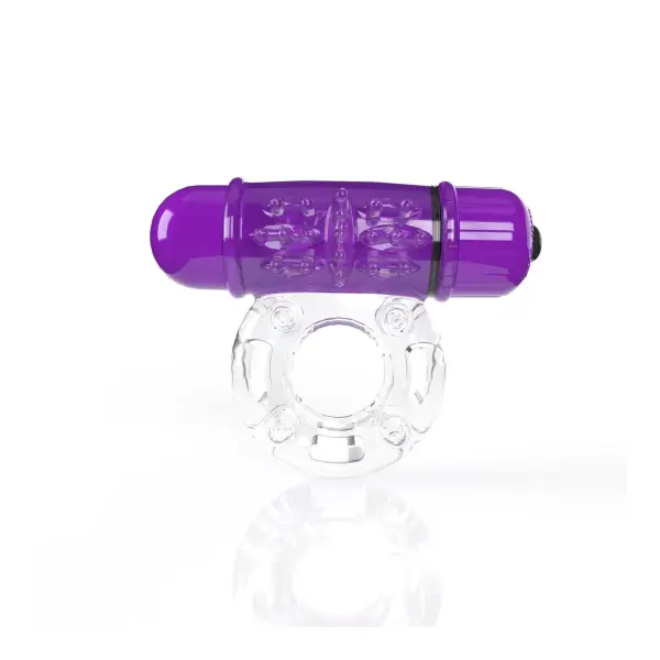 Screaming O 4b - Owow Super Powered Vibrating Ring - Grape - vibrating cock ring - product image 6