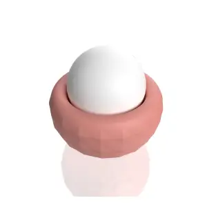 Screaming O Cuties Dotty Egg Vibrator - Dusty Rose - view 1