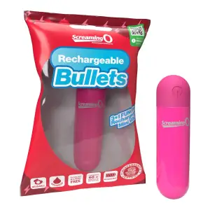 Screaming O Rechargeable Bullet - Pink - view 3