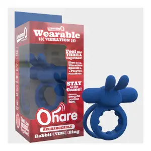 Rechargeable Ohare - Blue - vibrating cock ring - main product image