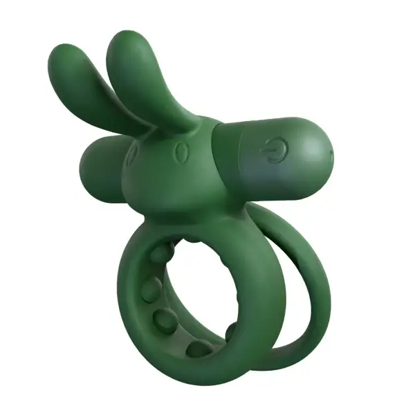 Rechargeable Ohare - Green - couples vibrating cock ring - product image 3