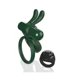 Screaming O Remote Controlled Ohare Vibrating Ring - Green - view 1