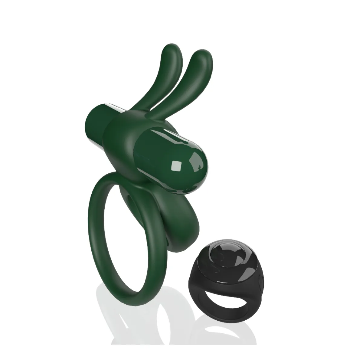 Screaming O Remote Controlled Ohare Vibrating Ring - Green - view 1
