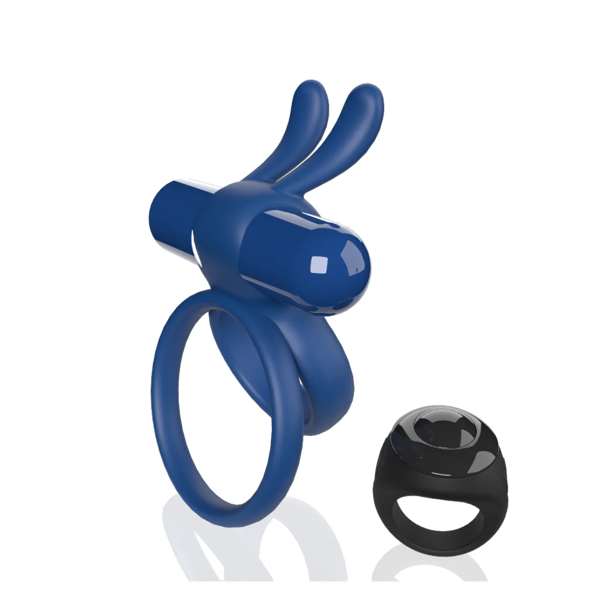 Screaming O Remote Controlled Ohare XL Vibrating Ring - Blue - view 1