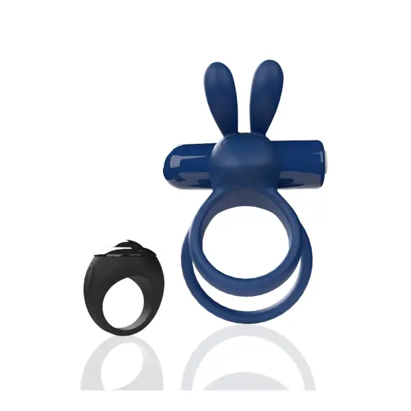 Screaming O Remote Controlled Ohare XL Vibrating Ring - Blue 4 Screaming O Remote Controlled Ohare XL Vibrating Ring - Blue - view 5