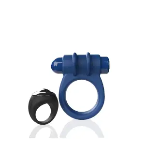 Screaming O Remote Controlled Switch Vibrating Ring - Blue - view 5