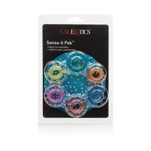 Senso 6 Pack cock ring - main image