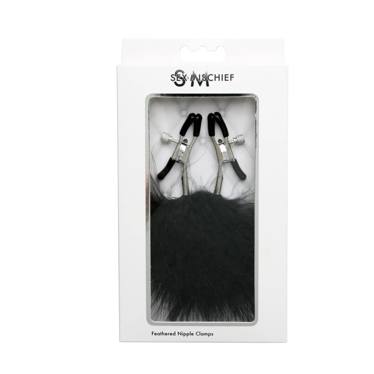 Sex and Mischief Feathered Nipple Clamps nipple clamps - main image