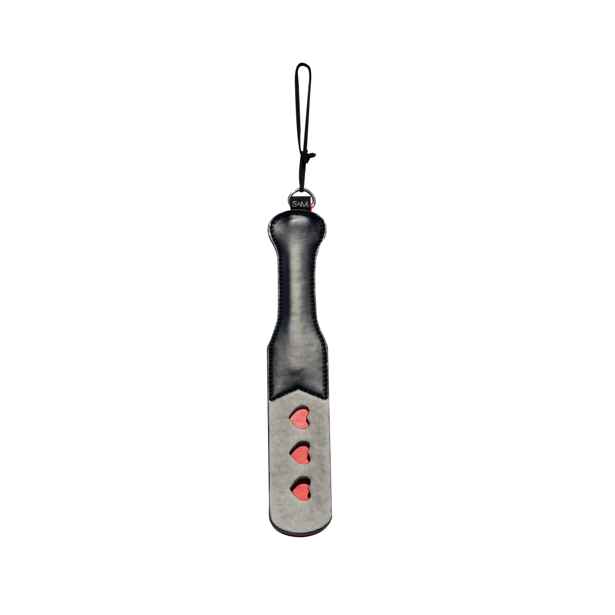 Sex and Mischief Heart Paddle spanking paddle - alternate product angle