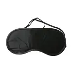 Sex and Mischief Satin Blindfold - Black bondage blindfold - main image