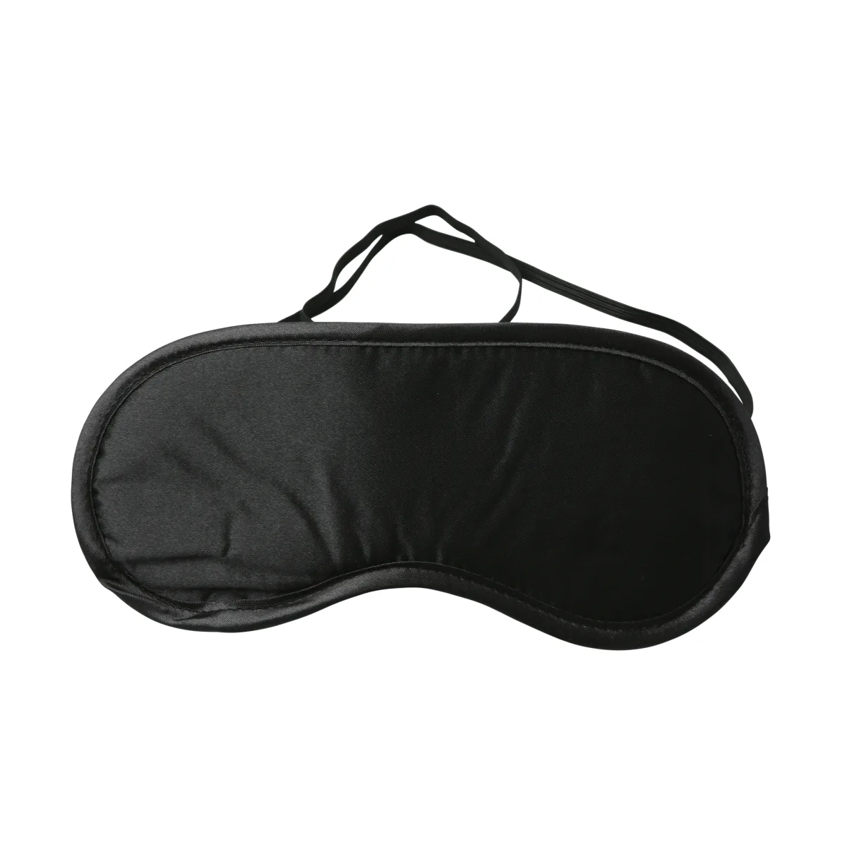 Sex and Mischief Satin Blindfold - Black bondage blindfold - main image