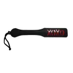 Sex and Mischief Xoxo Paddle - Black spanking paddle - main product image