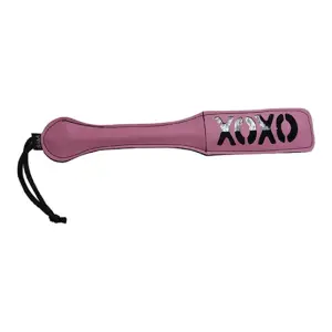 Sex and Mischief Xoxo Paddle - Pink spanking paddle - main product image