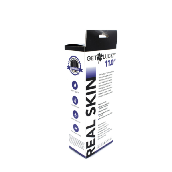 Get Lucky Real Skin 11 Dual Layer Dildo 5 Get Lucky Real Skin 11 Dual Layer Dildo - shWa8kNH