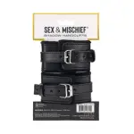 Shadow Handcuffs - Black bondage cuffs - main image