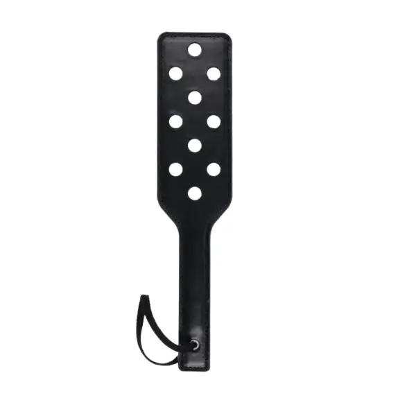 Shadow Paddle - Black spanking paddle - alternate product angle