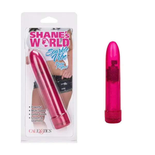 Shanes World Sparkle Vibes - Pink – most powerful small vibrator – view 6
