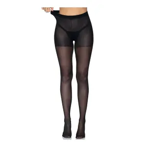 Sheer Open Butt Crotchless Pantyhose - One Size - Black 13 Sheer Open Butt Crotchless Pantyhose - One Size - Black crotchless lingerie - alternate product image
