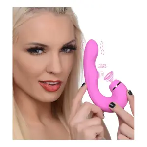Shegasm 5 Star 10x Tapping G-Spot Vibe With Suction - Pink 13 Shegasm 5 Star 10x Tapping G-Spot Vibe With Suction - Pink - view 7