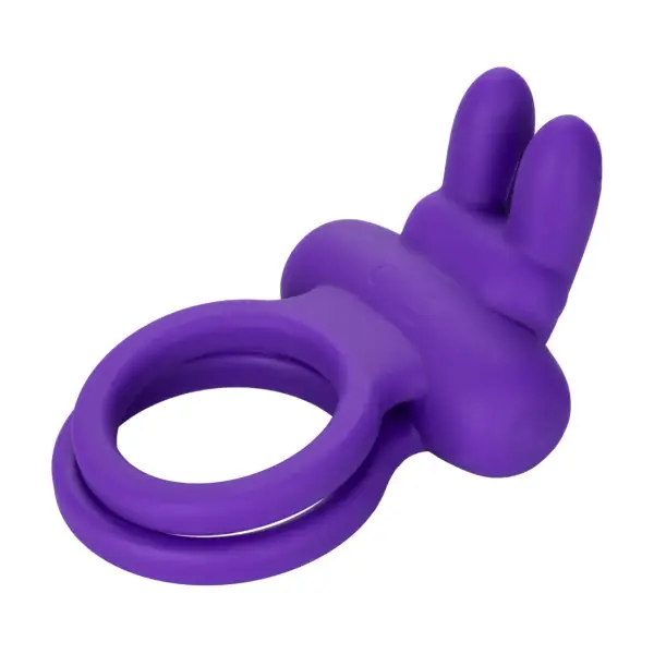 Silicone Rechargeable Dual Rockin' Rabbit Enhancer - view 4