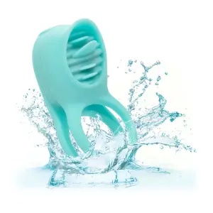 Silicone Rechargeable French Kiss Enhancer penis ring - main image