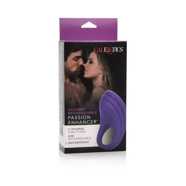 Silicone Rechargeable Passion Enhancer - vibrating cock ring - product image 2