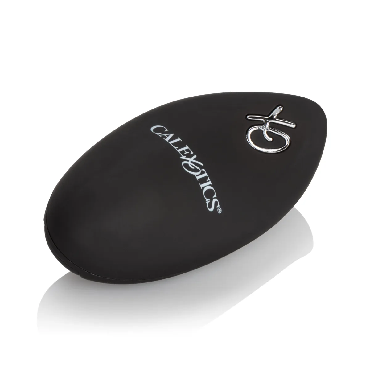 Silicone Remote Rechargeable Egg - Black - remote controlled vibrators - main product image