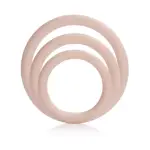 Silicone Support Rings - Ivory best vibrating cock ring - main image