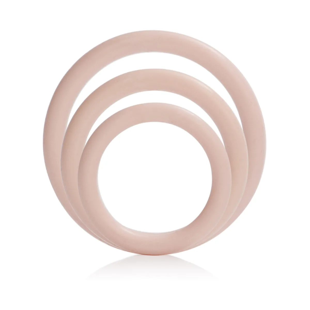 Silicone Support Rings - Ivory best vibrating cock ring - main image