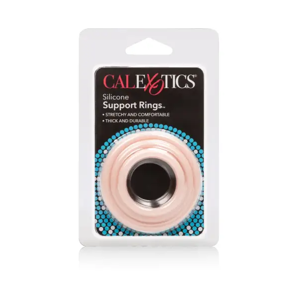 Silicone Support Rings - Ivory best vibrating cock ring - alternate angle