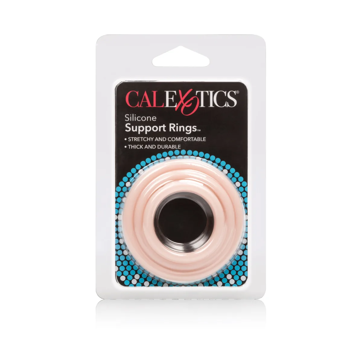 Silicone Support Rings - Ivory best vibrating cock ring - alternate angle