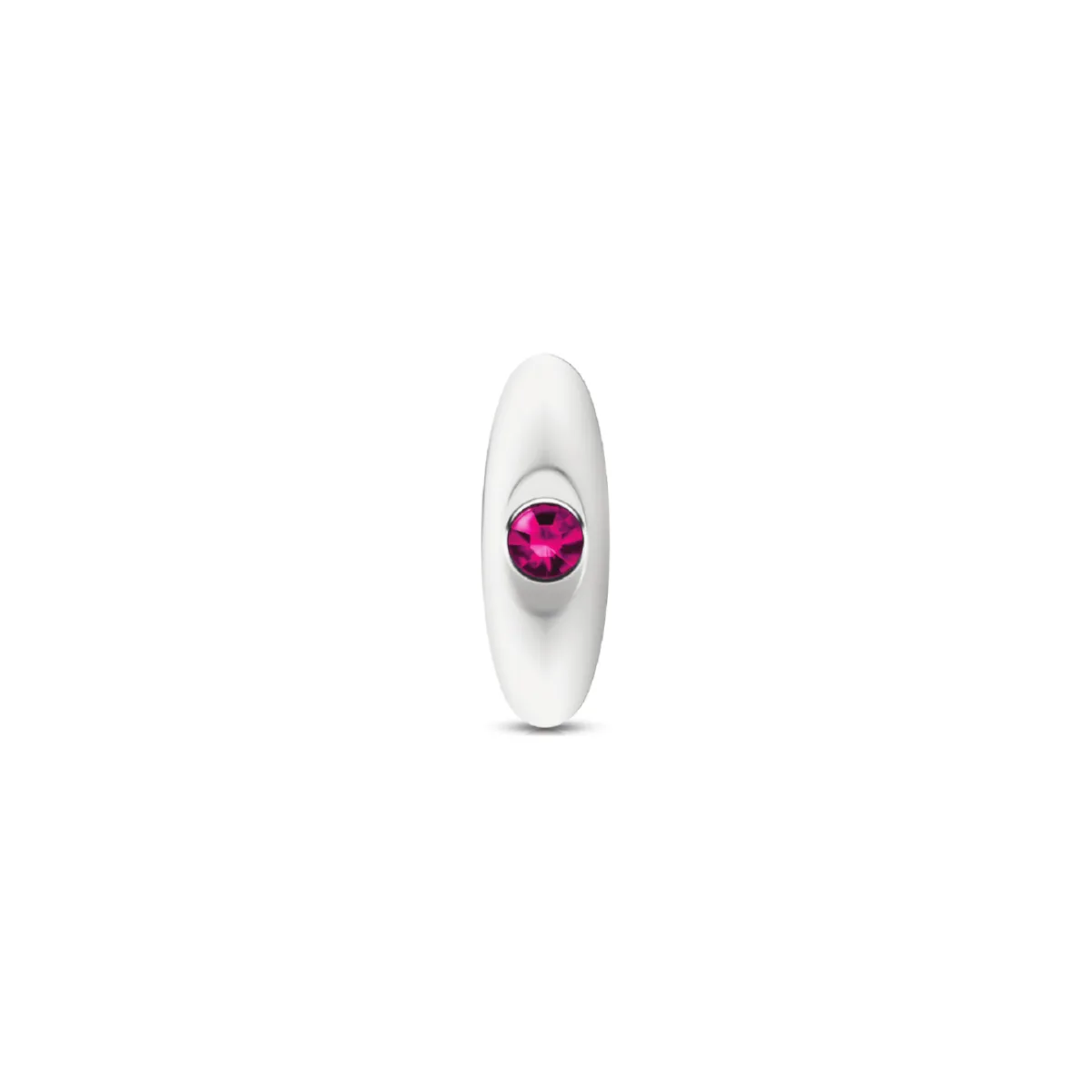 Silver Anchor Buttplug Kit - Clear Iridescent/pink butt plug set - product image 2
